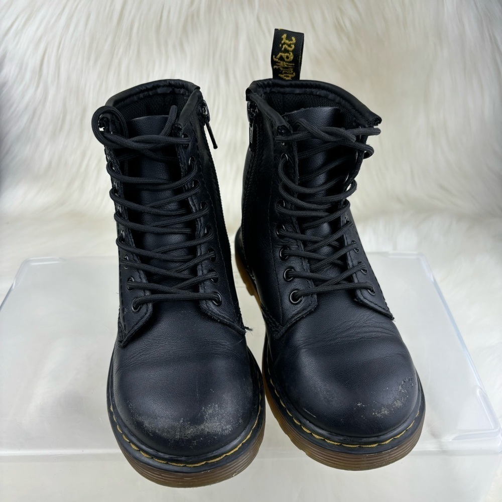 Dr. Martens Black Kids Boots